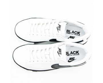 Ss Nike Blazer Low X Black Comme Des Garcons Cdg Schuhe 633699-002 Weiß/Schwarz Unisex
