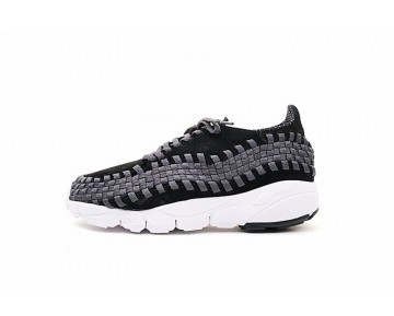 Schuhe 875797-001 Herren Nike Air Footscape Woven Nm Schwarz-Anthracite-Weiß