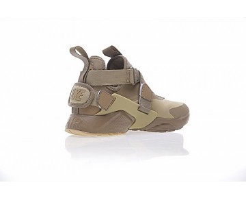 Damen Nike Air Huarache V Mid Schuhe Beige/Ligh Braun 833146-602