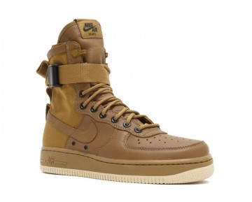 Unisex 857872-200 Nike Special Forces Air Force 1 Faded Olive-Gum Licht Braun Schuhe