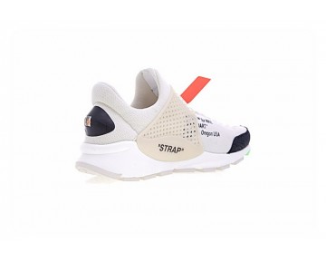 Aa8696-101 Unisex Schuhe Virgil Ablohoff-White X Nike La Nike Sock Dart Weiß/Schwarz