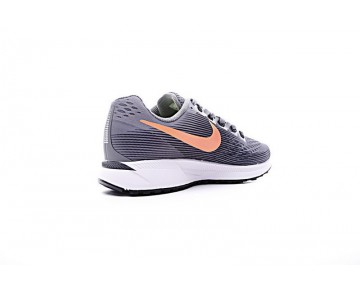 Schuhe Herren 880555-002 Nike Air Zoom Pegasus Grau/Orange