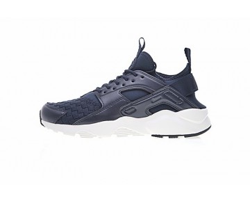 Schuhe Marine Blau Nike Air Huarache Ultra Id Herren 762826-882