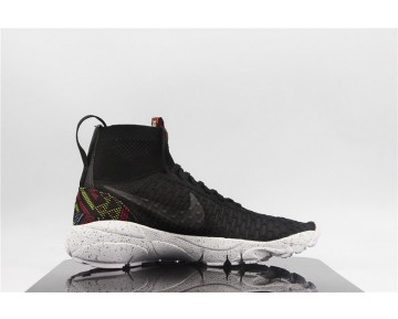 Schuhe Nike Air Footscape Magista Flyknit & Bhm Herren Schwarz 824419-001
