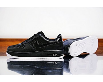 Sumer Schwarz Weiß 718152-010 Herren Nike Air Force 1 Lv8 'Woven Schuhe