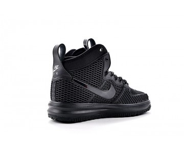 805899-300 Nike Lunar Force 1 Duckboot Herren Triple Schwarz Schuhe