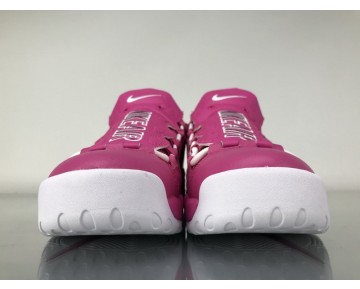 Aj7383-600 Schuhe Replaceable Tongue Rosa Weiß Unisex Sneaker Room X Nike Air More Money Qs