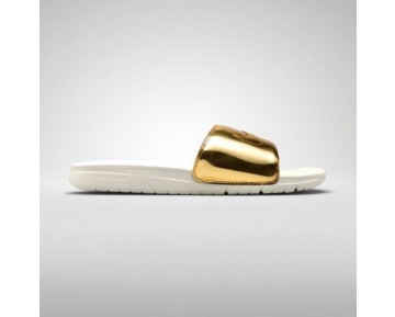 Schuhe Nike Benassi Solarsoft Slide Tal Pack Herren Metallic