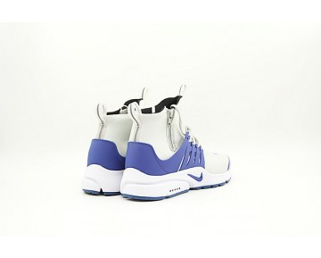Nike Air Presto Mid Herren 78969-804 Schuhe Grau,Weiß,Blau