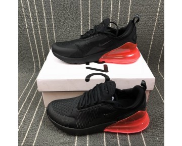 Nike Air 270 Flyknit Ah8050-006 Schuhe Weiß/Orange Rot/Tief Blau Damen