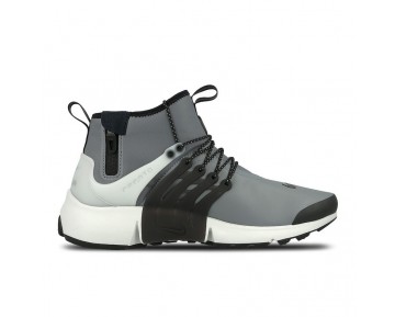 Nike Air Presto Utility Mid Schuhe 859524-001 Grau/Sliver/Schwarz Herren