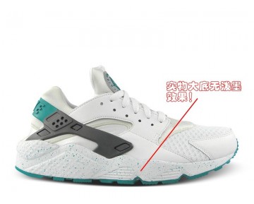 Weiß/Grau/Grün Schuhe Herren 318429-133 Nike Air Huarache