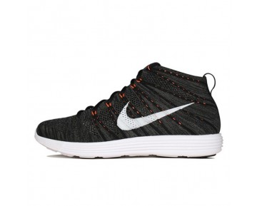 Schuhe Nike Lunar Flyknit Chukka Tief Grau/Orange 554969-081 Herren