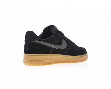 Unisex Aa0287-002 Nike Wmns Air Force 1 '07 Se Schuhe Schwarz Grau-Gum Braun