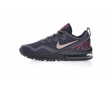 Schwarz/Grau/Wein Rot Nike Air Max Fury Damen Schuhe Aa5740-005