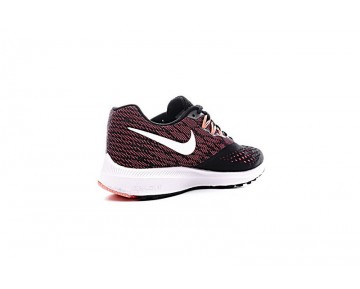 Schuhe Schwarz/Orange Rot 898485-006 Damen Nike Zoom Winflo 5