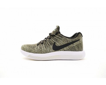 Schuhe 843765-001  Nike Lunarepic Low Flyknit 2 Herren Olive Grün