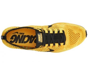 Schuhe 526628-808 Team Orange Nike Flyknit Racer Herren