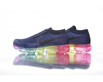 Schuhe Cdg X Nike Air Vapormax Tief Blau/Rainbow Kinder 883275-400