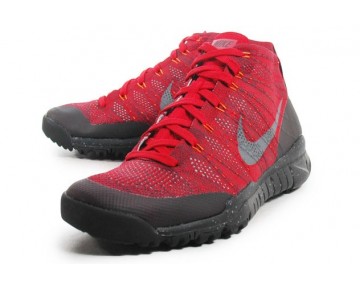 Tief Burgundy 625009-601 Schuhe Nike Flyknit Trainer Chukka Fsb Herren