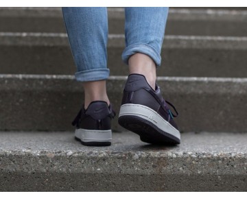 Nike Women'S Air Force 1 Se Premium Schuhe Lila Blau Ah6827-600 Damen