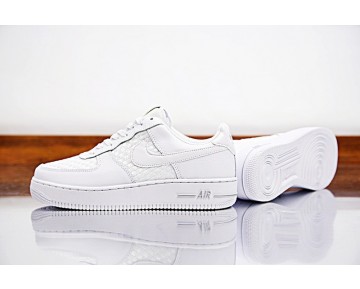 Herren Schuhe Nike Air Force 1 Lv8 'Woven 718152-105 Triple Weiß