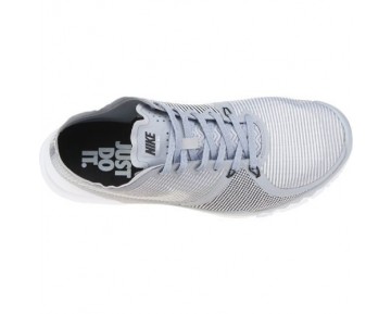 Herren Wolf Grau/Weiß/Schwarz Nike Free Trainer 3.0 V4 Schuhe 749361-010