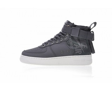 Nike Sf Air Force 1 Utility Mid Unisex Grau/Dunkel Grau/Weiß Schuhe