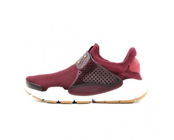 Burgundy Schuhe 848475-600  Nike Wmns Sock Dartdy Damen