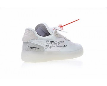 A04606-100 Schuhe Grau Weiß Off White X Nike Air Force 1 Low Herren