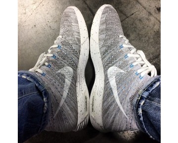 Schuhe Ligh Grau 599347-011 Nike Lunar Flyknit Chukka Htm Herren