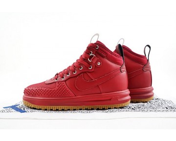 Schuhe 805899-600 Nike Lunar Force 1 Duckboot Wein Rot Herren