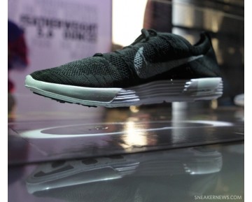 Schuhe Nike Flyknit Lunar Htm Nrg 535089-101 Herren Dunkel Grau