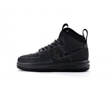 805899-300 Nike Lunar Force 1 Duckboot Herren Triple Schwarz Schuhe