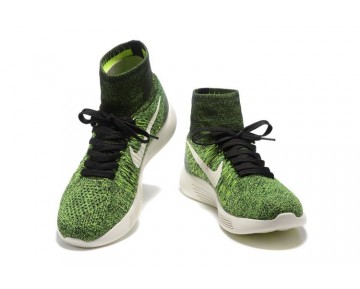 Nike Lunarepic Flyknit Schuhe Schwarz/Volt/Poison Grün 818676-002 Herren