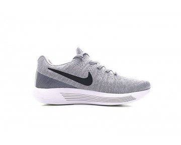 Grau/Schwarz  Nike Lunarepic Low Flyknit 2 Schuhe 863779-002 Herren