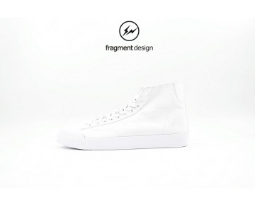 Herren Schuhe Weiß Nike X Fragment Design Zoom All Court 2 Mid Tz 488493-101