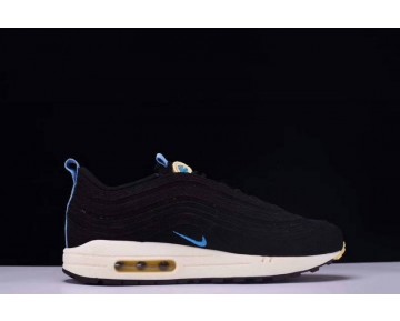 Schuhe Sean Wotherspoon X Air Max 1/97 Vf Sw Hybrid Schwarz/Blau/Gelb Aj4219-003 Herren