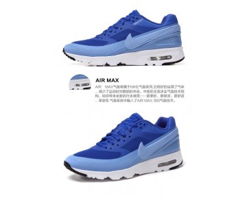 Damen Schuhe 819638-400 Racer Blau/ Weiß Schwarz Nike Air Max Bw Ultraer