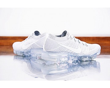 Nike Air Vapormax Flyknit 849558-004 Pure Platinum/Weiß Unisex Schuhe