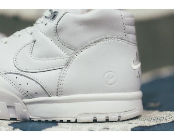 Schuhe Herren Fragment Design X Nikecourt Air Trainer 1 Mid Premium Sp Weiß/Weiß-Wolf Grau 806942-110