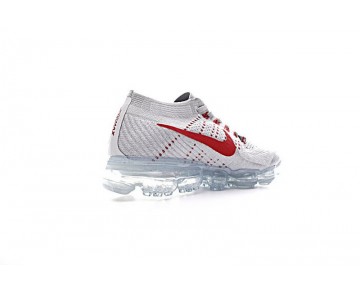 Schuhe Ice Grau/Rot 899473-006 Nike Air Vapormax Flyknit Unisex