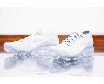 Nike Air Vapormax Flyknit 849558-004 Pure Platinum/Weiß Unisex Schuhe
