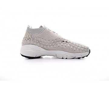 Licht Grau Nike Air Footscape Woven Chukka Qs 913929-002 Herren Schuhe