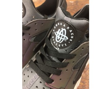 Unisex Dunkel Grau Schuhe 704830-007 Nike Air Huarache Run Prm Laser Reflective