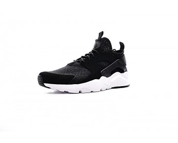 Nike Air Huarache Ultra Flyknit Id Schwarz/Grau/Weiß Schuhe 753889-993 Unisex