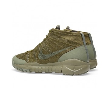 652961-223 Nike Flyknit Trainer Chukka Sfb Sp Herren Sage-Rogue Grün Schuhe