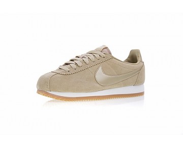 Sand Gelb Schuhe Damen Nike Classic Cortez Suede Aa3839-200