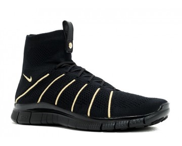 Schuhe 834906-007 Schwarz & Metallic Gold Herren Olivier Rousteing X Nikelab Free Mercurial Flyknit