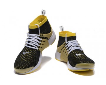 Nike Air Presto Flyknit Ultra 835570-007 Herren Schuhe Schwarz/Gelb Stark/Metallic Gold